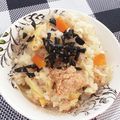 そらくぅマリン's cooksnap of when they made 明太子のプチプチ炊き込みご飯.