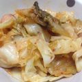 sakichi♪'s cooksnap of when they made 春キャベツとソーセージの味噌キムチ炒め.