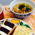 ＲＫまま's cooksnap of when they made レタスと大豆のほっこりスープ煮込み.