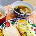 ＲＫまま's cooksnap of when they made レタスと大豆のほっこりスープ煮込み.