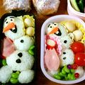 ぴかぽちゃる's cooksnap of when they made オラフ＊アナと雪の女王＊キャラ弁・遠足.