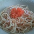 ぺたる's cooksnap of when they made Ｗ☆たらこスパゲッティー.