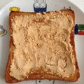 でこっちょ's cooksnap of when they made 朝食に♡ハチミツきな粉トースト♡.