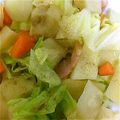 uhouhoho's cooksnap of when they made 野菜の黒こしょう蒸し ～ﾙｸｴで簡単♪～.