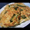らむ（・×・）'s cooksnap of when they made ちょっと不思議な食べ物♪うどん餃子ニラ編.