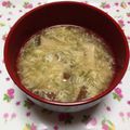 mario大好き's cooksnap of when they made 簡単！ふわふわたまごスープ☆.