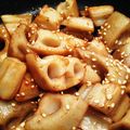 オリーブP's cooksnap of when they made レンコンの簡単めんつゆ炒め.