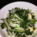 ∮ぬまっち∮'s cooksnap of when they made 大根葉と油揚げのさっと炒め〜ごま油風味〜.
