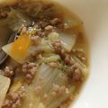 meginjp's cooksnap of when they made 白菜と挽き肉のあったかあんかけ.