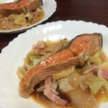 papikun's cooksnap of when they made 鮭とキャベツの簡単蒸し.