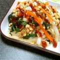 みきゅうり's cooksnap of when they made ★豆腐そぼろでビビンバ風押麦サラダ★.