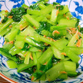るみんみん's cooksnap of when they made 小松菜と乾燥小エビの炒め物.