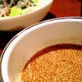ニャーコ♪'s cooksnap of when they made バンバンジー・冷しゃぶ用簡単ごまだれ.