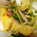 クックHRZT7U☆'s cooksnap of when they made 豆苗とベーコンの卵炒め.