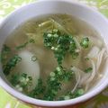 moruchama's cooksnap of when they made トックでサッパリ味スープ♪.