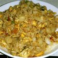 zoroluv's cooksnap of when they made 大根とベーコンの炒飯.