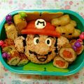 こゆきたけ's cooksnap of when they made キャラ弁 簡単 マリオ.