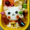 nikomi's cooksnap of when they made キャラ弁☆ヤギちゃん.