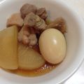 mahopyon's cooksnap of when they made 簡単！煮込むだけ＊手羽元と玉子の甘辛煮.