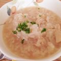 hakobetet's cooksnap of when they made ムネ肉のヘルシー中華粥.