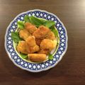 リナシティー's cooksnap of when they made 刺身用サーモンの ひとくちフライ.