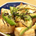 naokiwa's cooksnap of when they made 豆腐とアボカドの揚げ出し♪.