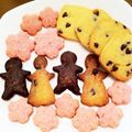 mitiko203's cooksnap of when they made オセロなジンジャーマンクッキー.
