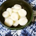mami323's cooksnap of when they made もちもち＊白玉だんご＊.