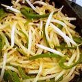 とにーにょ's cooksnap of when they made もやしとピーマンの塩コンブ炒め.