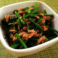 ＊ちろる＊'s cooksnap of when they made ５分で楽勝♪絶品☆法蓮草とツナのお浸し.