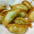 やすにしこ's cooksnap of when they made 秋スイーツ♪おいもとバナナの揚げ餃子.
