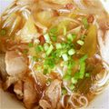 huni23's cooksnap of when they made 【昼は主役、夜は脇役】鶏南蛮にゅうめん.