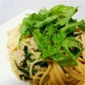 らんなお's cooksnap of when they made ツナとほうれん草のミルクスパゲティ.