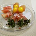 puniＫ's cooksnap of when they made ✿生ハムのサラダ✿.