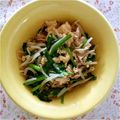 えっぐどっぐ's cooksnap of when they made 簡単！カレー風味♡豚肉のニラ玉もやし炒め.