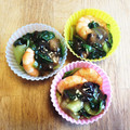 ♡奈津亜♡'s cooksnap of when they made お弁当に★海老と青梗菜の中華風塩炒め.