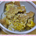 ゆけり３兄弟's cooksnap of when they made ささみフライ卵とじ丼♪カツ丼風です。.