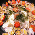 しろくろウサギ☆'s cooksnap of when they made 切り身魚で 簡単 アクアパッツァ.