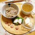 komutatata's cooksnap of when they made お弁当に輪切りのお花ウィンナー.