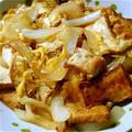 Ｍatu☆Music's cooksnap of when they made 厚揚げで卵とじ.