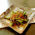 mooooooog's cooksnap of when they made 万願寺とうがらしとじゃこの金平.