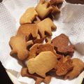 クックSGY6DX☆'s cooksnap of when they made マーガリンで☆型抜きクッキー.