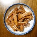 ＊なむにゃん＊'s cooksnap of when they made 簡単♪パン耳ラスク.
