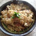 ウィーンの週末コック's cooksnap of when they made 麺つゆで簡単＊ベーコンと茸の炊きこみご飯.