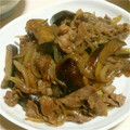 sweet_rose's cooksnap of when they made 焼き肉のタレで牛肉とナスの炒めもの。.