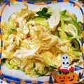 ♥あらたママ♥'s cooksnap of when they made 簡単☆ささみと胡瓜の明太子和え.