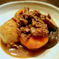 れこモン's cooksnap of when they made 牛肉と里芋の甘辛煮.