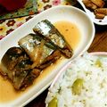 ももりえ。's cooksnap of when they made ＊圧力鍋で骨も柔らか♡秋刀魚の麺つゆ煮＊.