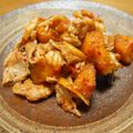 まゆみ母ちゃん's cooksnap of when they made かぼちゃ入り♫豚キムチ✿.