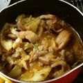 ちめちめあはーん's cooksnap of when they made 簡単！いかとキャベツの味噌キムチ煮.